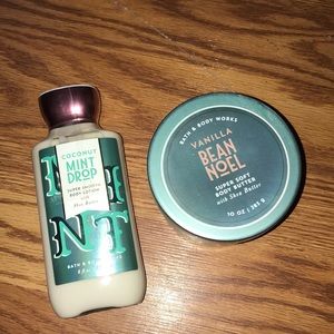 BBW body butter and body lotion ( 2 pieces )